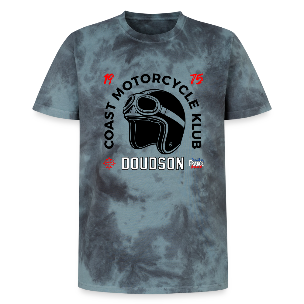 Rider Garage - Le Casque - tie-dye premium - noir/bleu