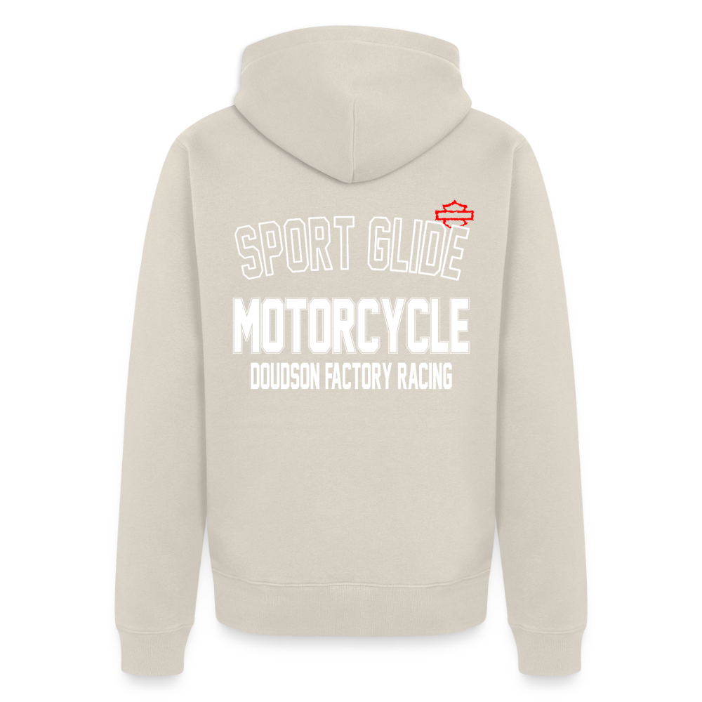 HD - SPORT GLIDE - Veste à capuche Premium Homme - beige