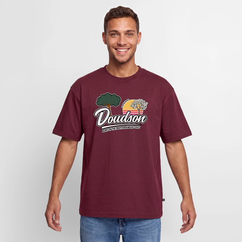 Original - Premium bio oversize Unisexe - bourgogne