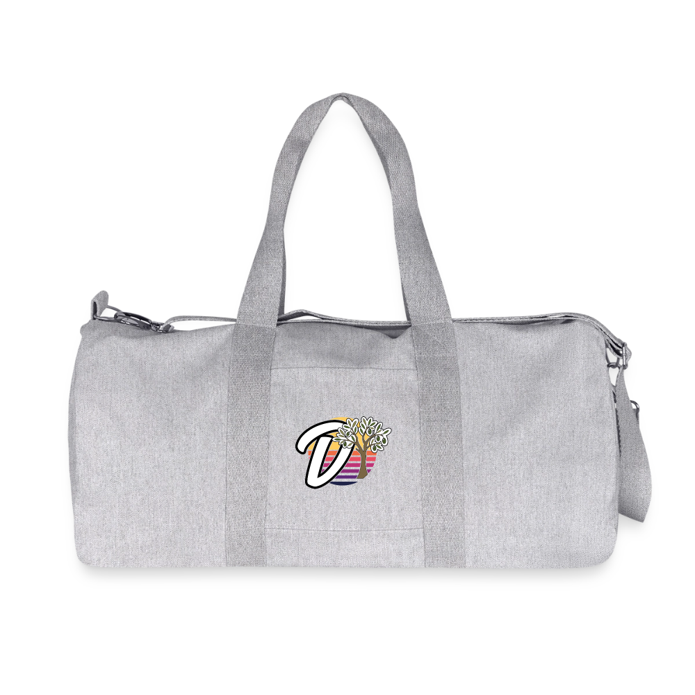 Sac de sport en toile recyclée DOUDSON - gris chiné